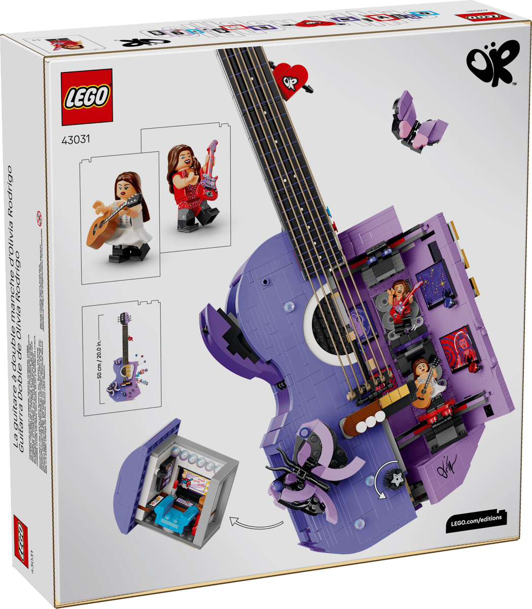 LEGO 43031 Editions Olivia Rodrigo's Dual Guitar | 1228 PCS