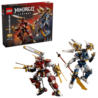 LEGO 71870 Ninjago The Twin Titan Mechs | 1707 PCS