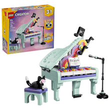 LEGO 31392 Creator 3in1 Music Decor Piano with Cat | 485 PCS