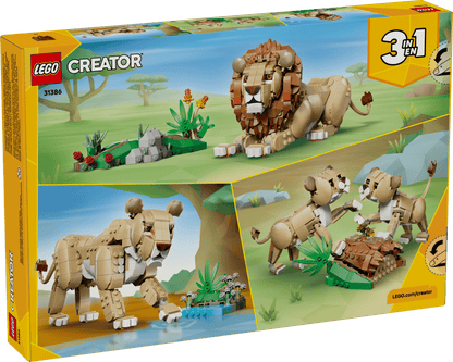 LEGO 31386 Creator 3in1 Wild Animals: Majestic Lion | 839 PCS