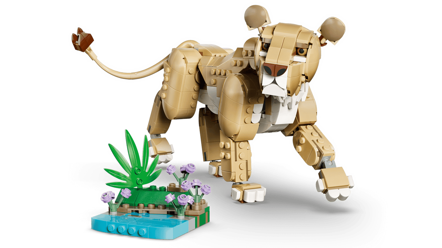LEGO 31386 Creator 3in1 Wild Animals: Majestic Lion | 839 PCS