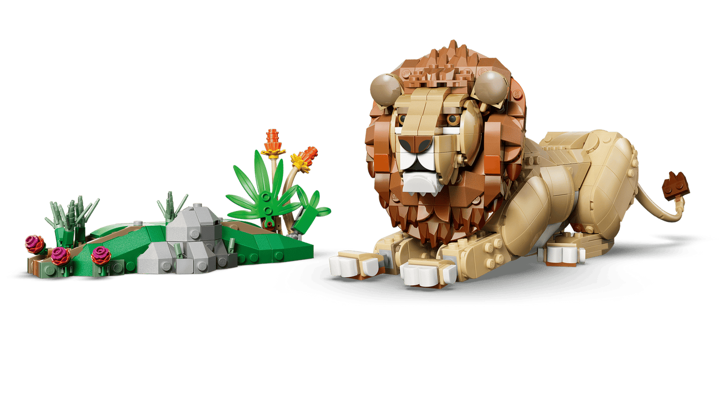LEGO 31386 Creator 3in1 Wild Animals: Majestic Lion | 839 PCS
