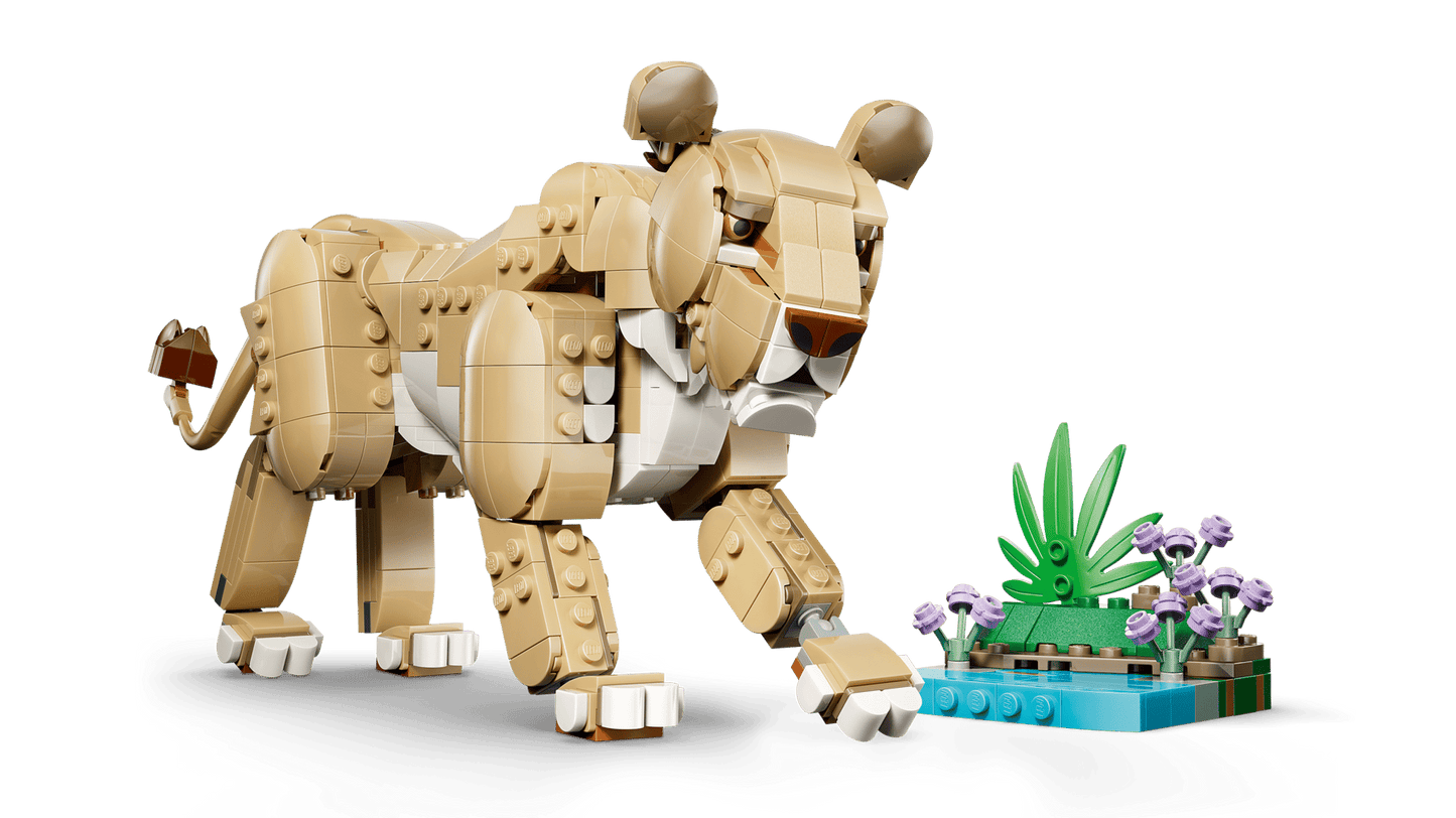 LEGO 31386 Creator 3in1 Wild Animals: Majestic Lion | 839 PCS