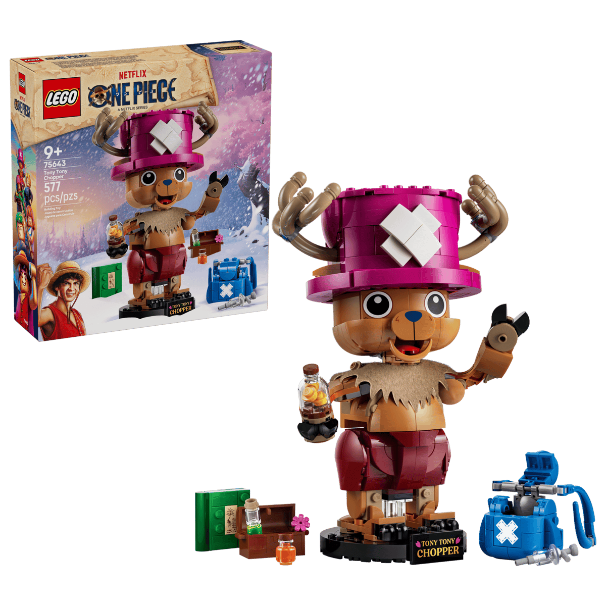 LEGO 75643 One Piece Tony Tony Chopper | 577 PCS