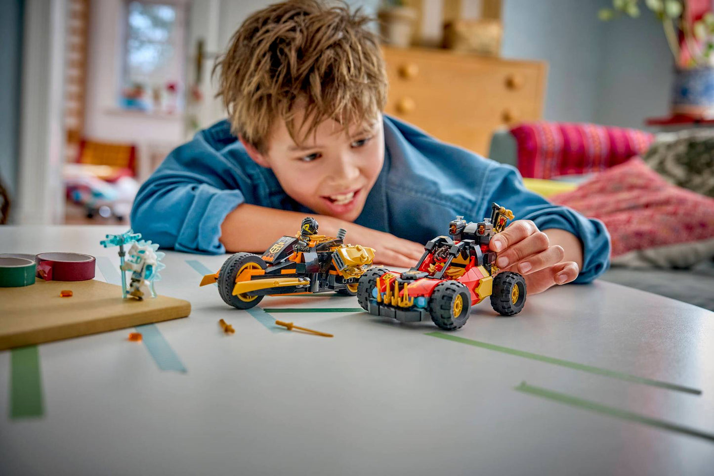 LEGO 71864 Ninjago Kai and Cole's Combiner Vehicles | 394 PCS