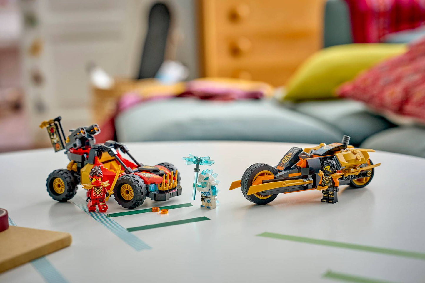 LEGO 71864 Ninjago Kai and Cole's Combiner Vehicles | 394 PCS