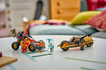 LEGO 71864 Ninjago Kai and Cole's Combiner Vehicles | 394 PCS