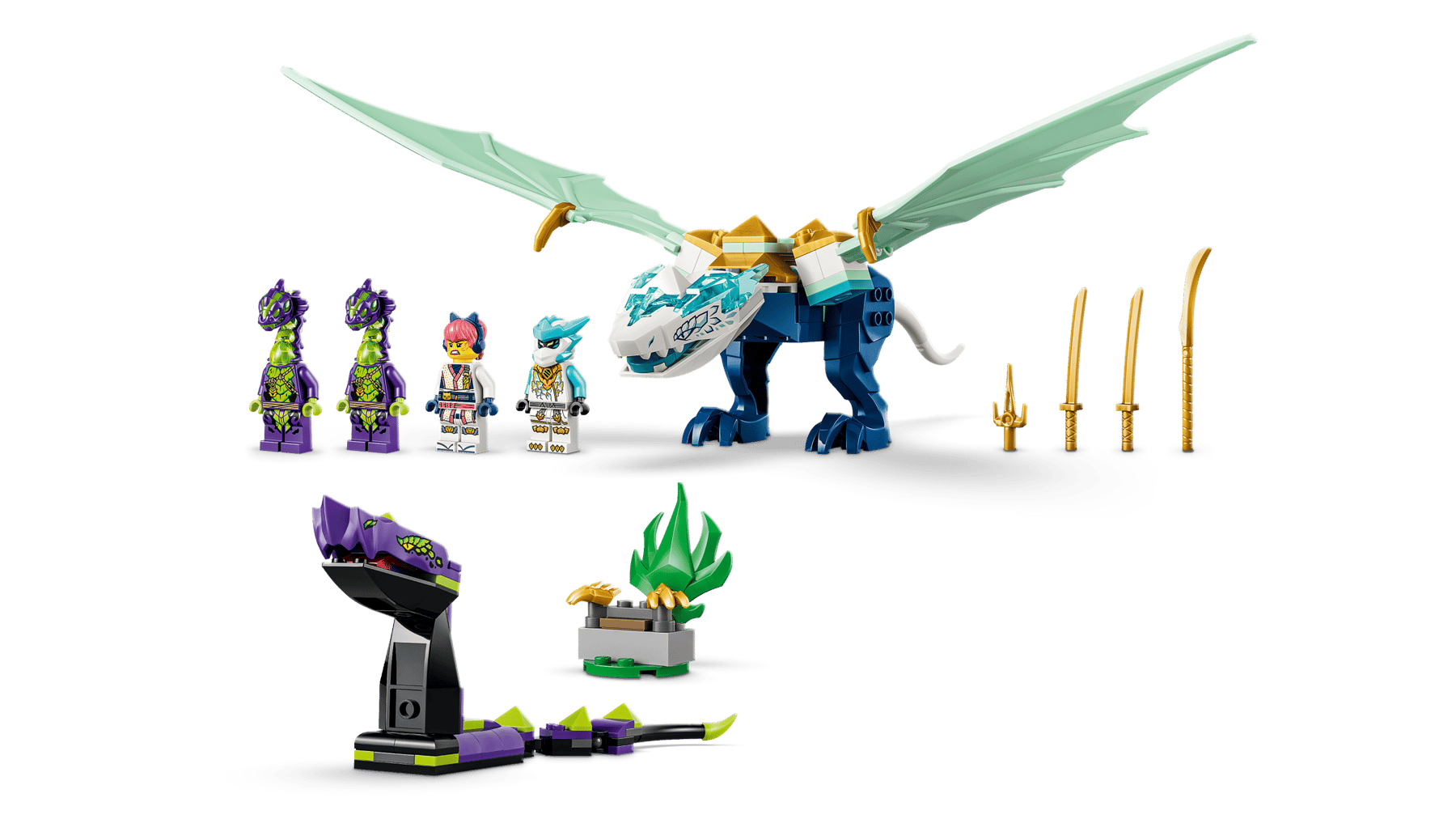 LEGO 71865 Ninjago Zane's Ice Dragon Battle | 141 PCS – Brickmania LEGO 71865 Ninjago Zane's Ice Dragon Battle | 141 PCS – Brickmania