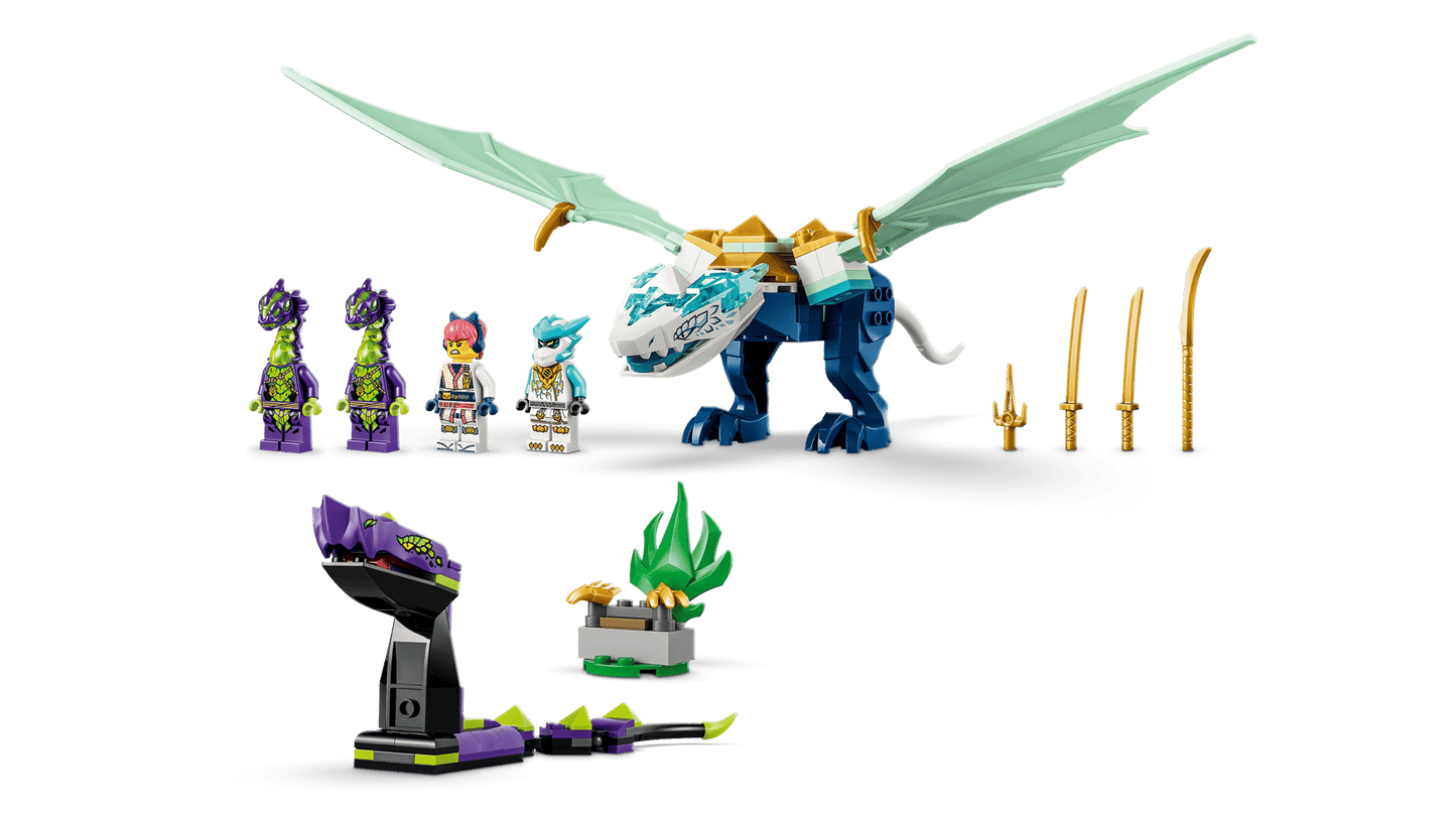 LEGO 71865 Ninjago Zane's Ice Dragon Battle | 141 PCS