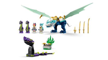 LEGO 71865 Ninjago Zane's Ice Dragon Battle | 141 PCS