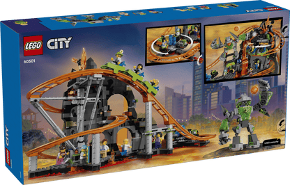 LEGO 60501 City Lava Land Roller Coaster Park | 1165 PCS