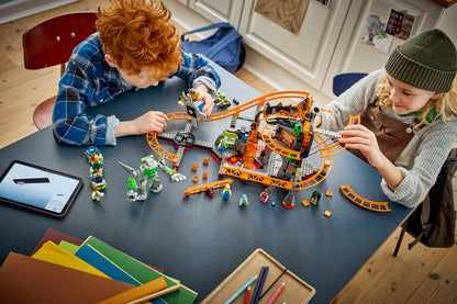 LEGO 60501 City Lava Land Roller Coaster Park | 1165 PCS