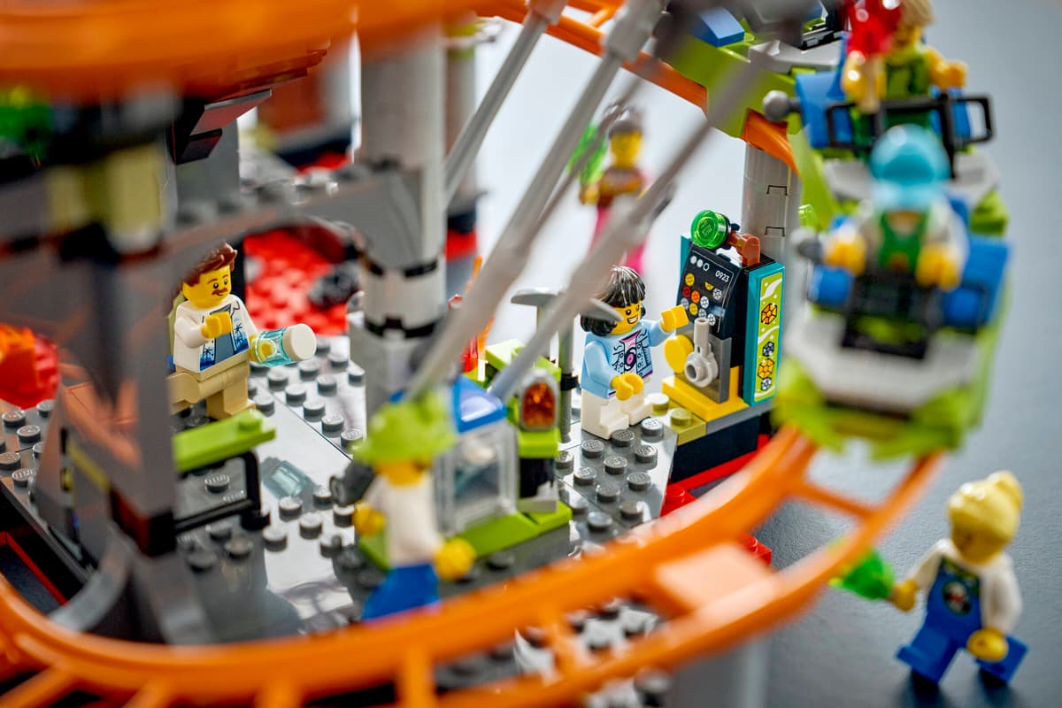 LEGO 60501 City Lava Land Roller Coaster Park | 1165 PCS