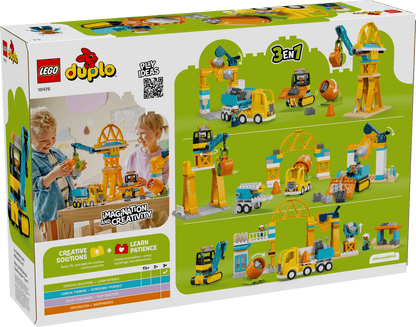 LEGO 10476 DUPLO 3 in 1 Construction Site and Vehicles | 84 PCS