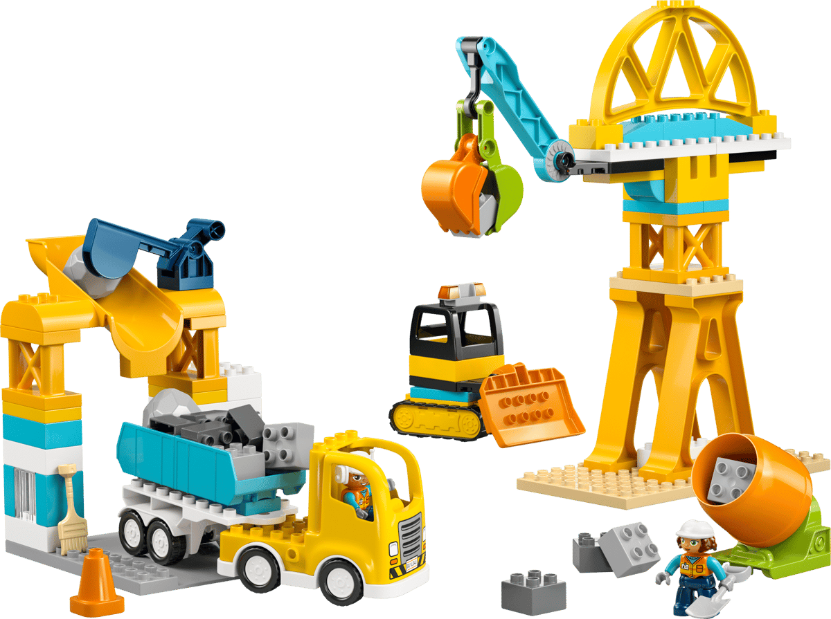 LEGO 10476 DUPLO 3 in 1 Construction Site and Vehicles | 84 PCS