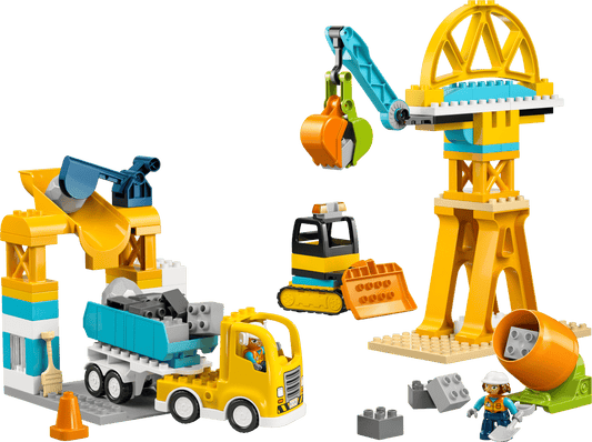 LEGO 10476 DUPLO 3 in 1 Construction Site and Vehicles | 84 PCS