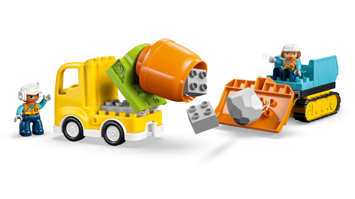 LEGO 10476 DUPLO 3 in 1 Construction Site and Vehicles | 84 PCS