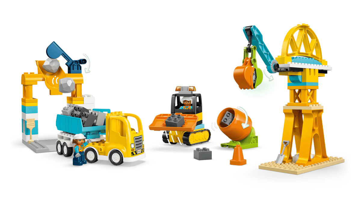 LEGO 10476 DUPLO 3 in 1 Construction Site and Vehicles | 84 PCS