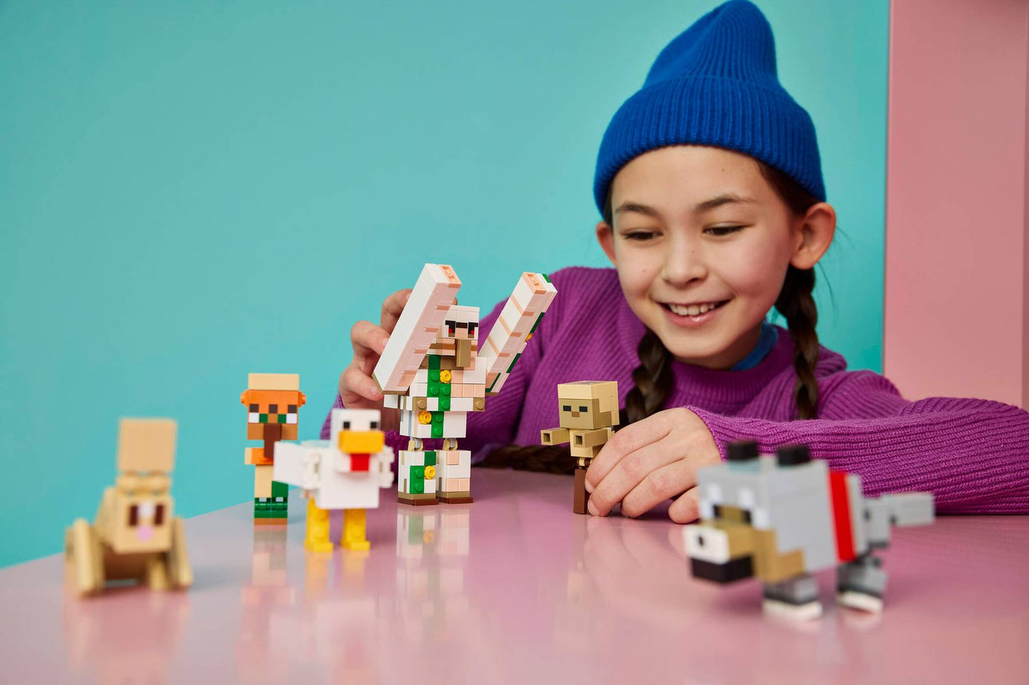 LEGO 21592 Minecraft Chicken Jockey Desert Attack | 428 PCS