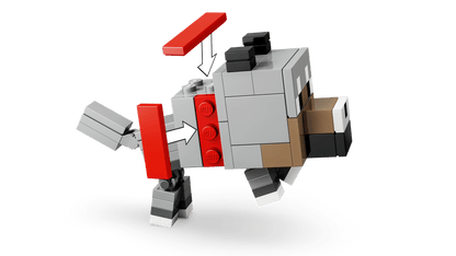 LEGO 21592 Minecraft Chicken Jockey Desert Attack | 428 PCS