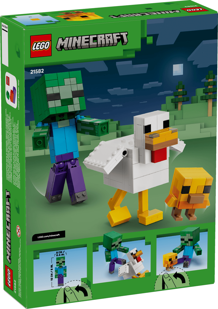 LEGO 21582 Minecraft Chicken Jockey | 344 PCS