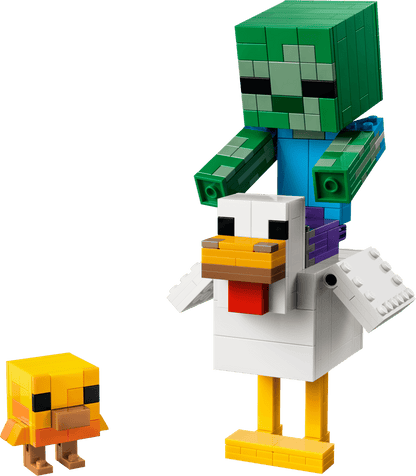 LEGO 21582 Minecraft Chicken Jockey | 344 PCS