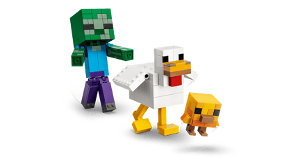 LEGO 21582 Minecraft Chicken Jockey | 344 PCS