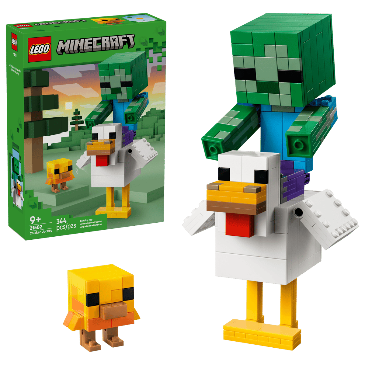 LEGO 21582 Minecraft Chicken Jockey | 344 PCS