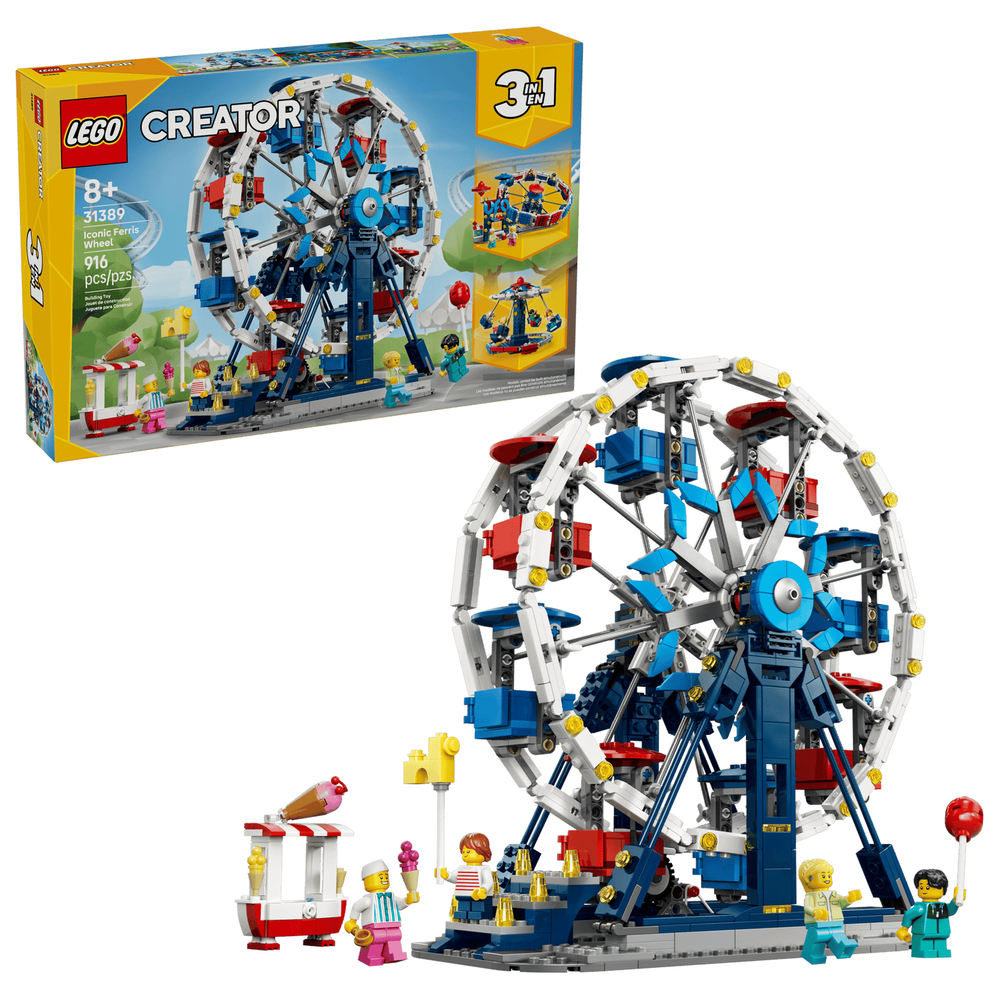 LEGO 31389 Creator 3in1 Iconic Ferris Wheel | 916 PCS