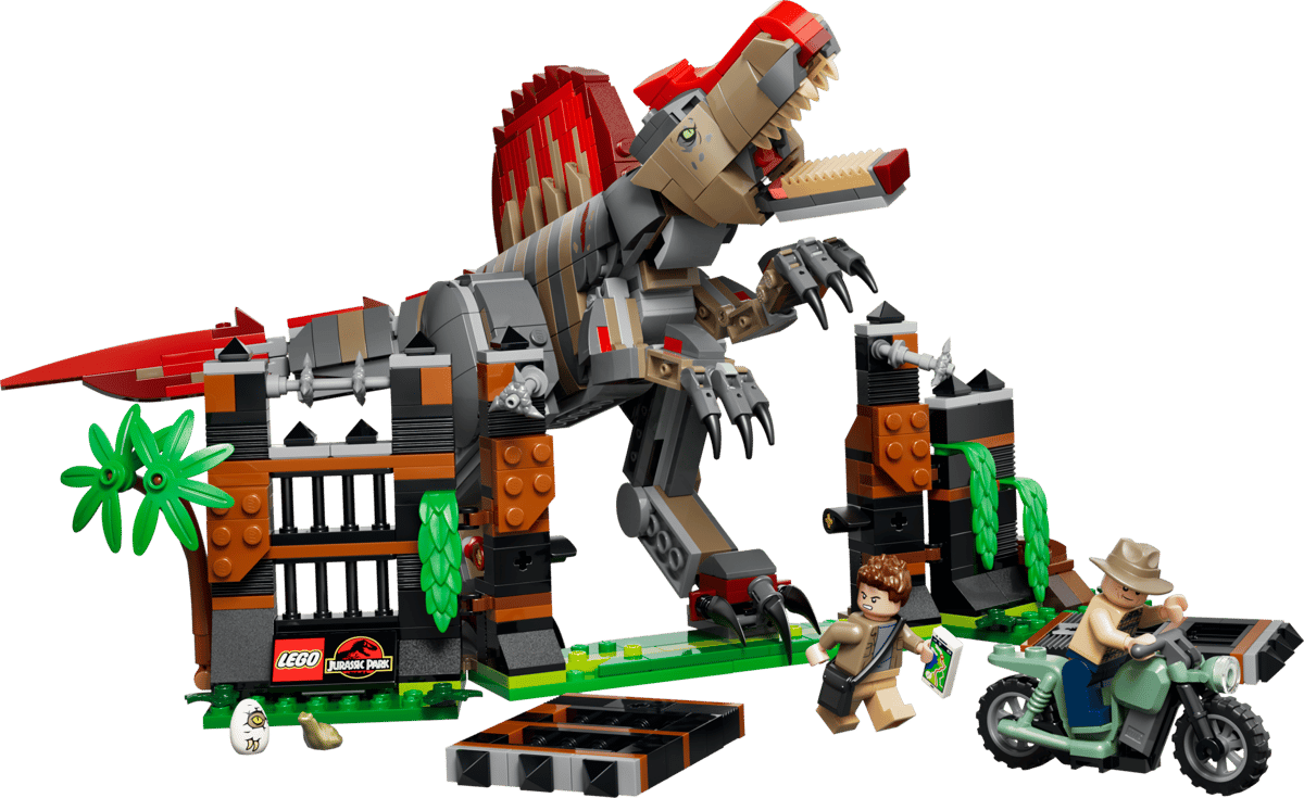 LEGO 77982 Jurassic World Spinosaurus Dinosaur Escape | 820 PCS