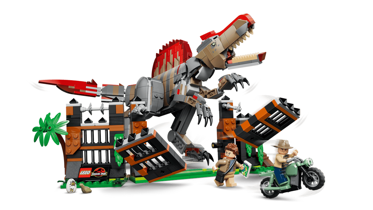 LEGO 77982 Jurassic World Spinosaurus Dinosaur Escape | 820 PCS