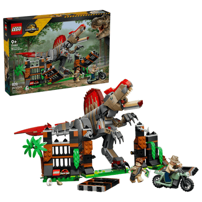 LEGO 77982 Jurassic World Spinosaurus Dinosaur Escape | 820 PCS