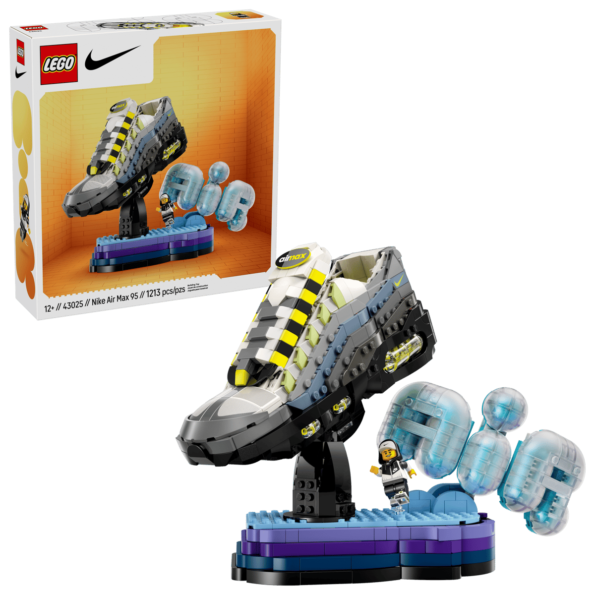 LEGO 43025 Nike Air Max 95 x LEGO® Set | 1213 PCS