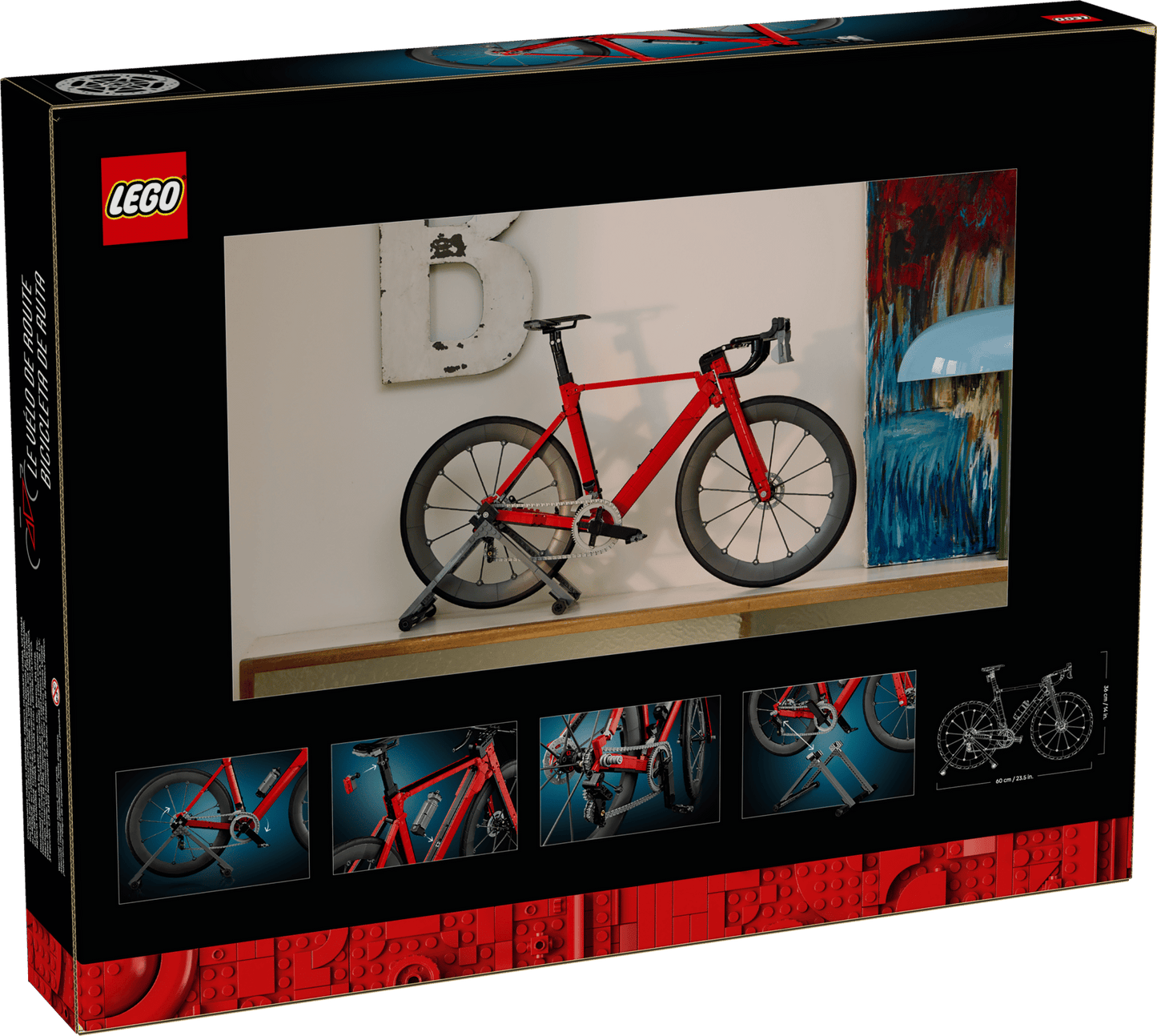 LEGO 11380 Icons Road Bike | 1015 PCS | Damaged Box