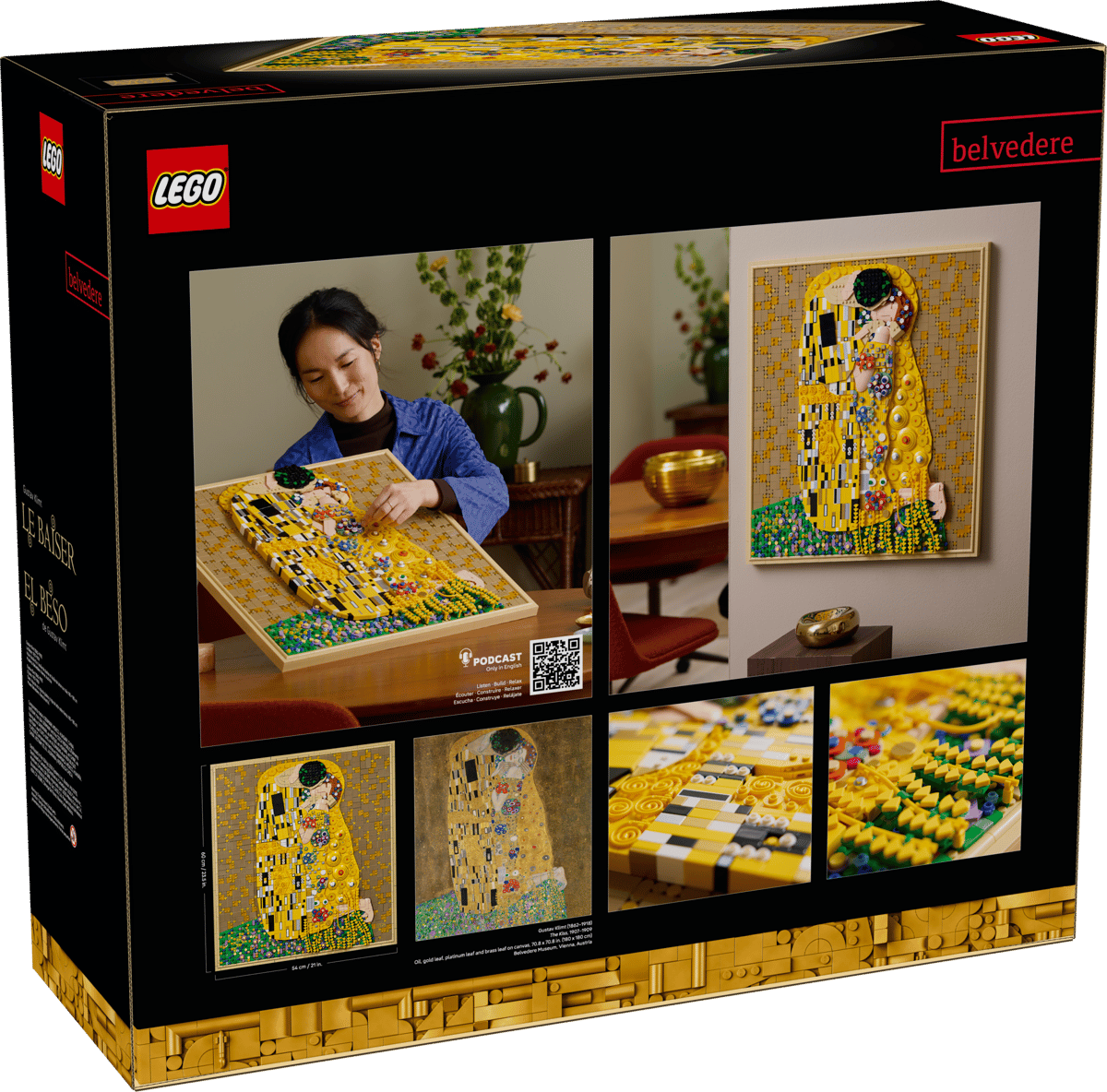 LEGO 31221 Art Gustav Klimt – The Kiss | 4000 PCS