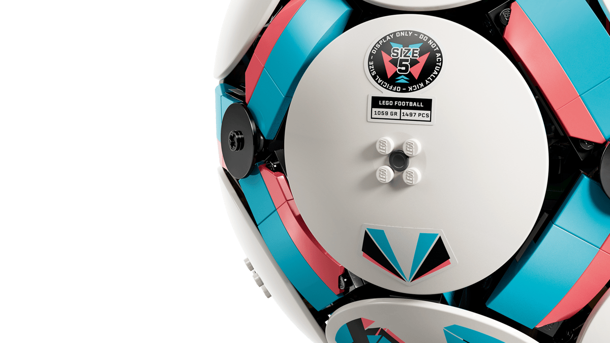 LEGO 43019 Editions Soccer Ball | 1498 PCS
