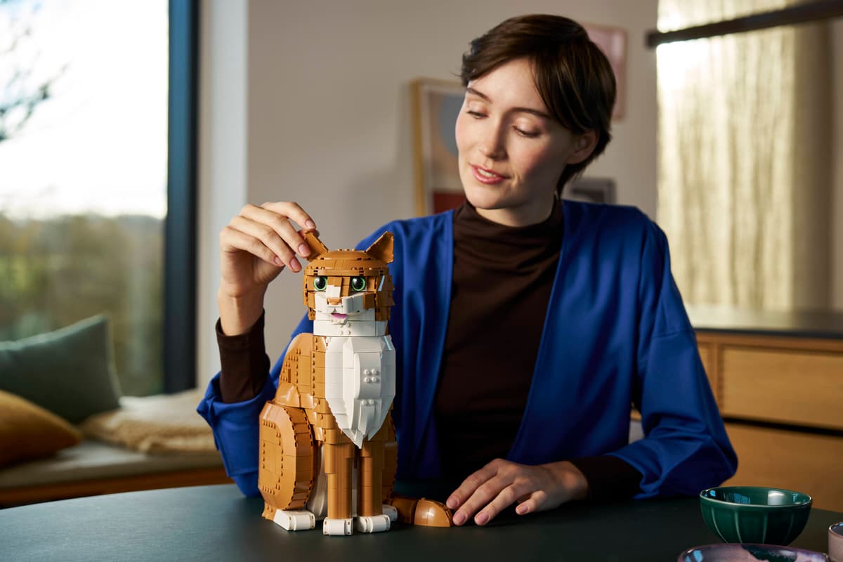 LEGO 21376 Ideas Orange Cat | 1755 PCS