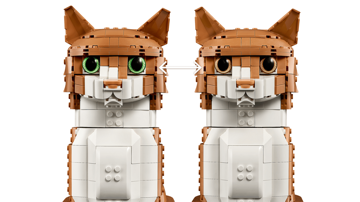 LEGO 21376 Ideas Orange Cat | 1755 PCS