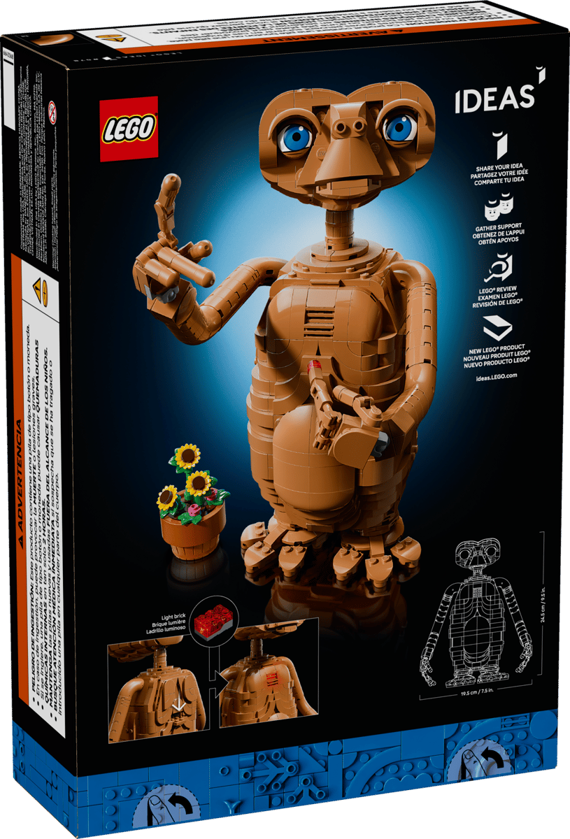 LEGO 21370 Ideas E.T. the Extra-Terrestrial | 1226 PCS