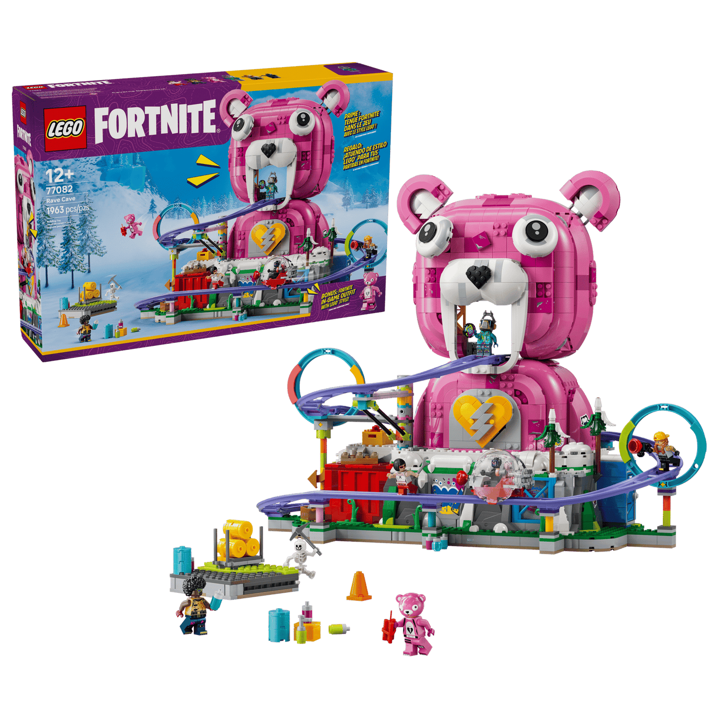 LEGO 77082 Fortnite Rave Cave | 1963 PCS