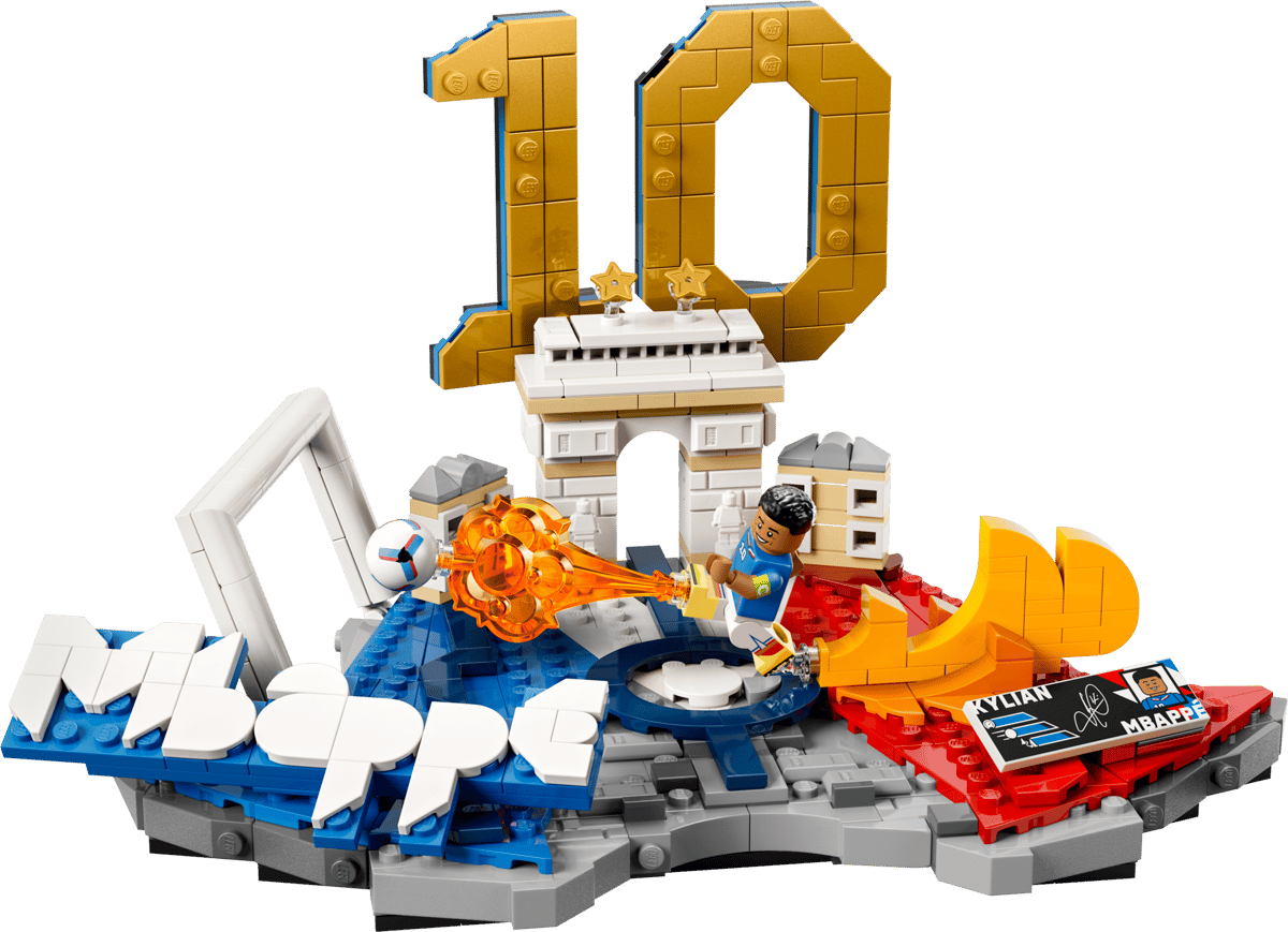 LEGO 43013 Editions Kylian Mbappé – Soccer Highlights | 490 PCS