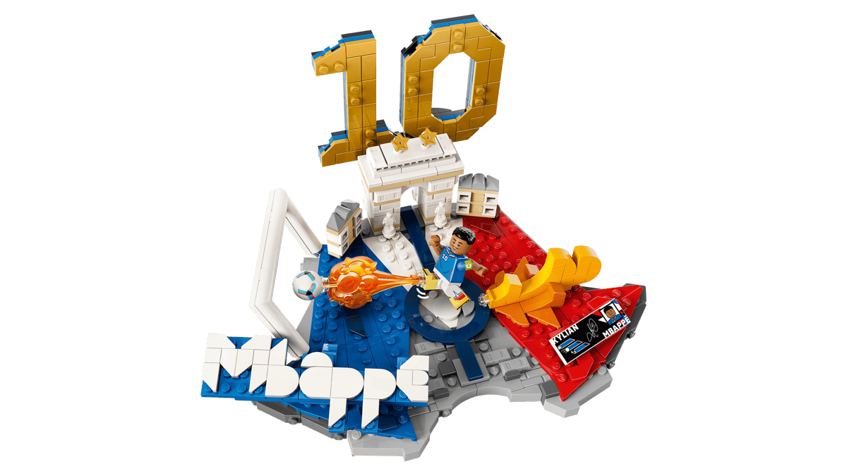 LEGO 43013 Editions Kylian Mbappé – Soccer Highlights | 490 PCS