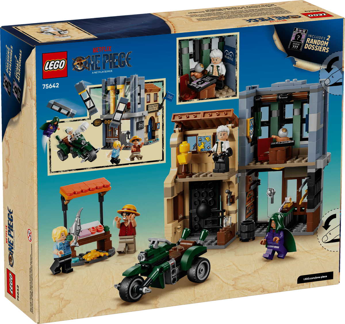 LEGO 75642 One Piece Showdown with Captain Smoker | 547 PCS
