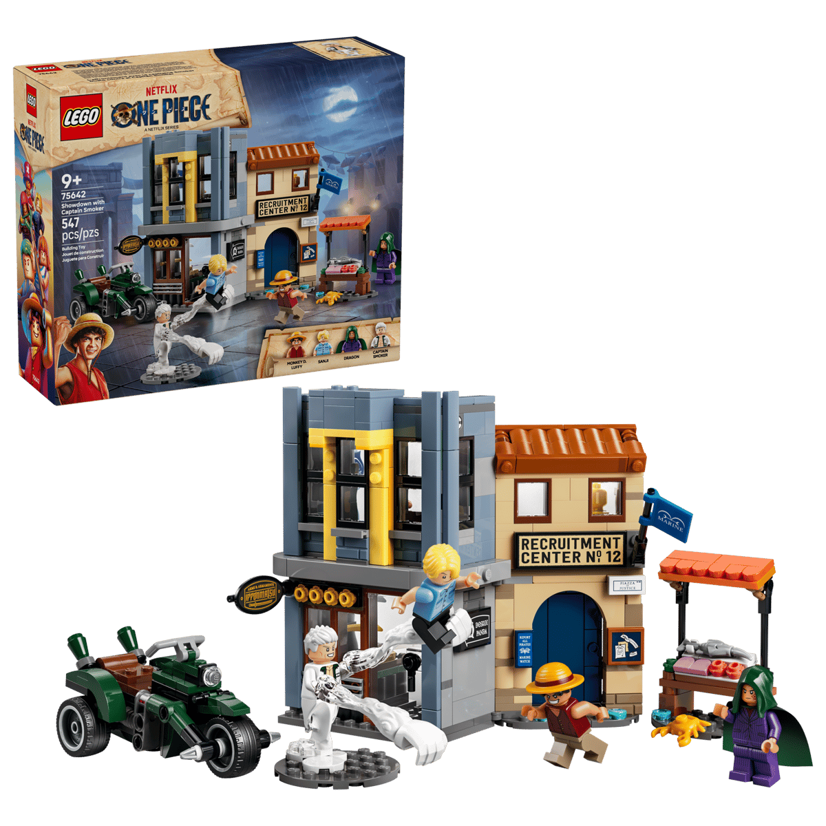 LEGO 75642 One Piece Showdown with Captain Smoker | 547 PCS