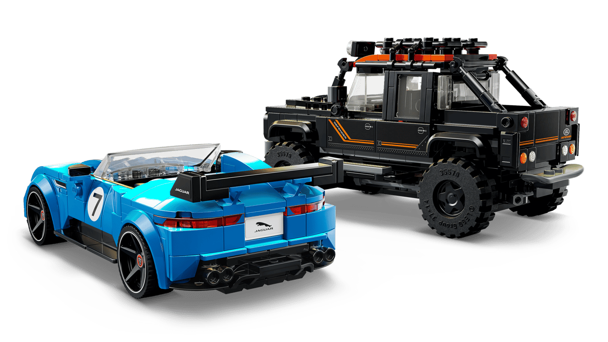 LEGO 77264 Speed Champions Jaguar Project 7 & Land Rover Defender | 740 PCS