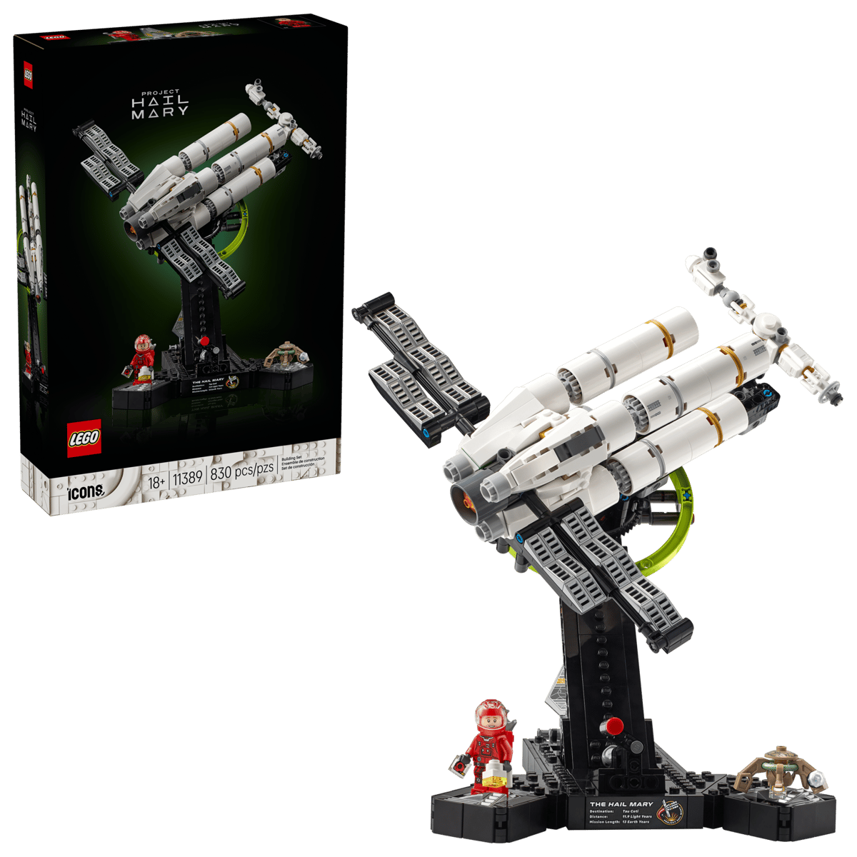 LEGO 11389 Icons Project Hail Mary | 830 PCS