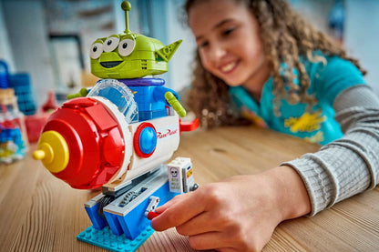 LEGO 43307 Disney Alien with Pizza Planet Rocket Ride | 714 PCS