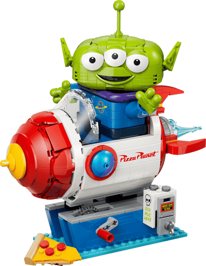 LEGO 43307 Disney Alien with Pizza Planet Rocket Ride | 714 PCS