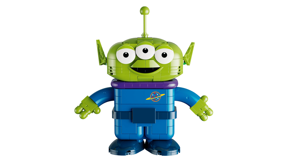 LEGO 43307 Disney Alien with Pizza Planet Rocket Ride | 714 PCS
