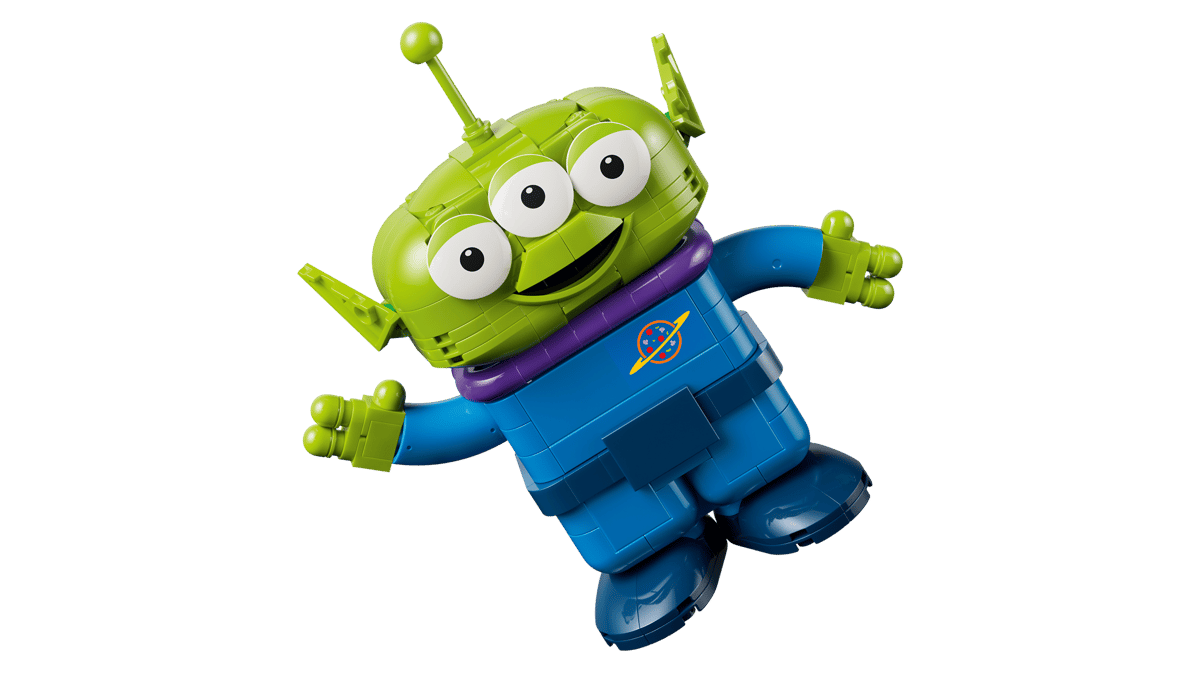 LEGO 43307 Disney Alien with Pizza Planet Rocket Ride | 714 PCS